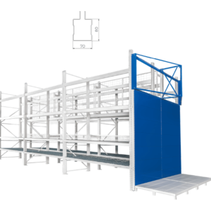 Heavy Duty Integrated Shelving